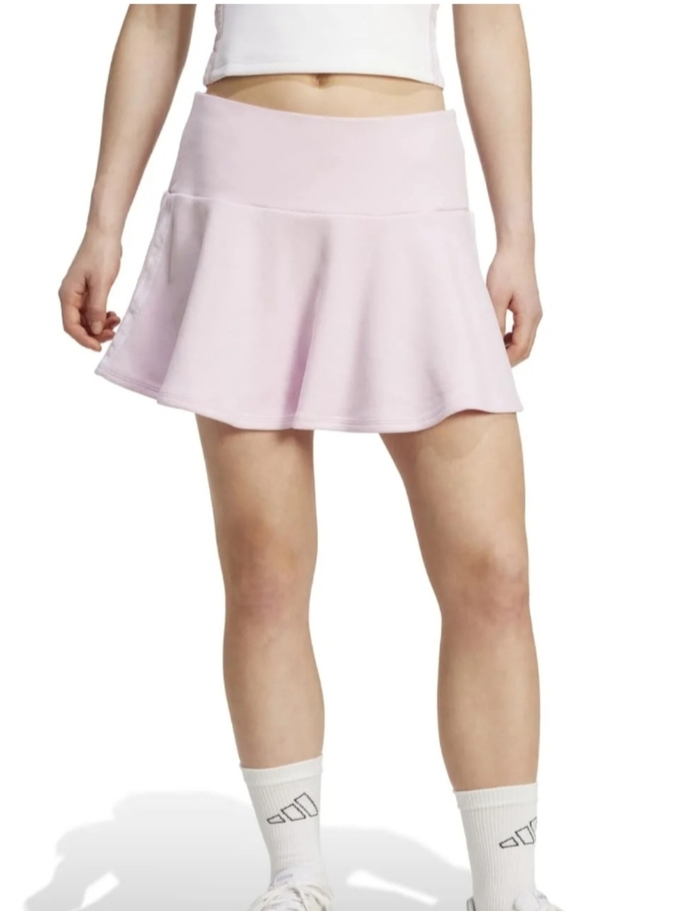 Women's Light Pink Flared Skirt - Picture 1 of 7